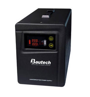 ДБЖ з правильною синусоїдою PSW-Blautech-1500VA (1050W), 24V, фото 1