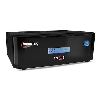 ДБЖ з правильною синусоїдою Microtek Luxe SW 1000/12V (640W), під зовнішній АКБ 12V, струм заряду 10A, фото 1