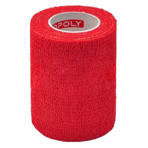 Кополі Copoly Cohesive Bandage ширина 7,5 см, самоклейна фіксувальна стрічка для накладення пов'язок тваринам (2007201809), фото 1