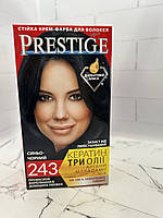 Стойкая крем-краска для волос Prestige 243 Иссиня-черный