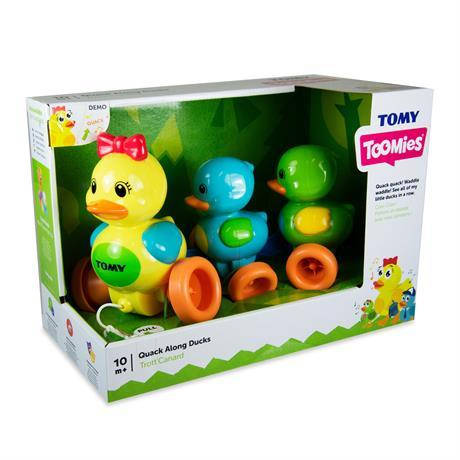 Іграшка-каталка Toomies Качечки зі звуком (E4613), фото 1