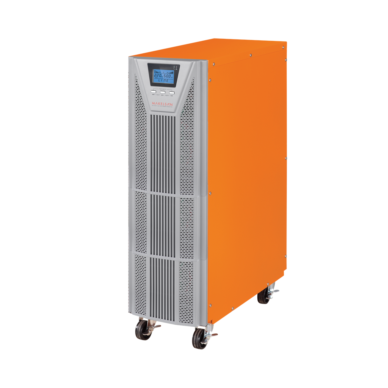 ДБЖ з правильною синусоїдою ONLINE MAKELSAN PowerPack Se-10kVA-LCD, 10000VA (9000Вт), 192В, Вбудована батарея