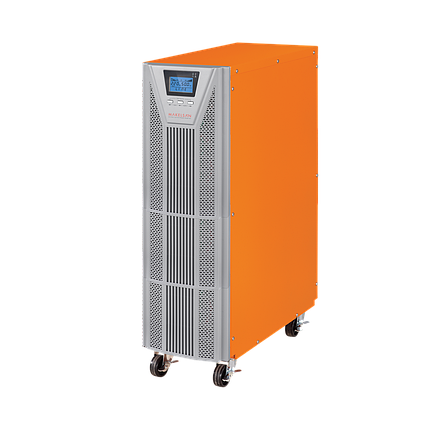 ДБЖ з правильною синусоїдою ONLINE MAKELSAN PowerPack Se-10kVA-LCD, 10000VA (9000Вт), 192В, Вбудована батарея, фото 1