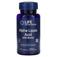 Alpha Lipoic Acid with Biotin Life Extension, 60 капсул