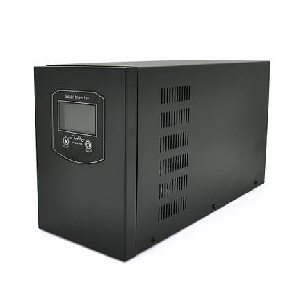 Гібридний інвертор ATON SOLAR ATS-700, 700W, 12V DC, AC 220V, 2 універсальні розетки, BOX, фото 1