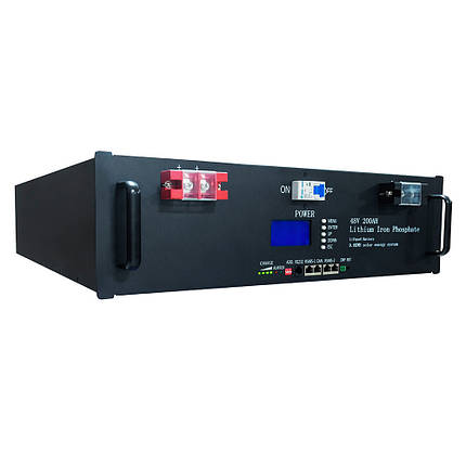 Літій-залізо-фосфатний акумулятор Merlion LiFePO4 48V 200AH for Solar,(440x580x270), 3000 циклів Q1, фото 1