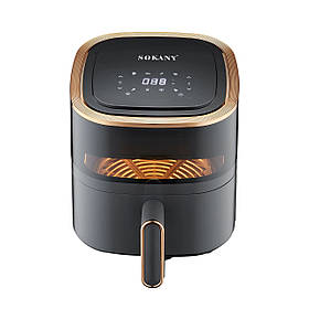 Аерофритюрниця Sokany SK-10014 Healthy AirFryer 1300W 4.8l мультипічі аерогрилі