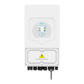 Гібридний інвертор (hybrid) Deye SUN-6KSG03LP1-EU WI-FI (МРРТ 125-425/ 120А/ DC48В )
