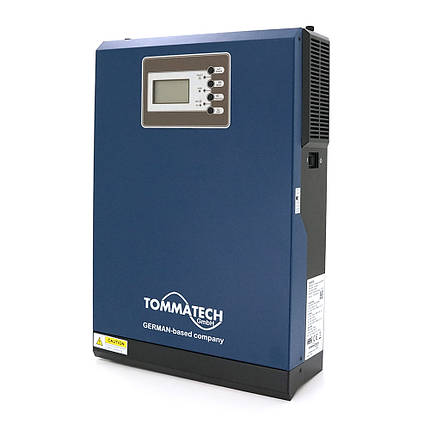 Гібридний інвертор TOMMATECH 5K 48V 5000W ток заряда 60А ШИМ, фото 1