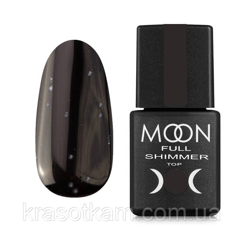 ТОП ДЛЯ ГЕЛЬ-ЛАКА БЕЗ ЛИПКОГО СЛОЯ MOON FULL TOP SHIMMER CHAMELEON 1023 8 МЛ