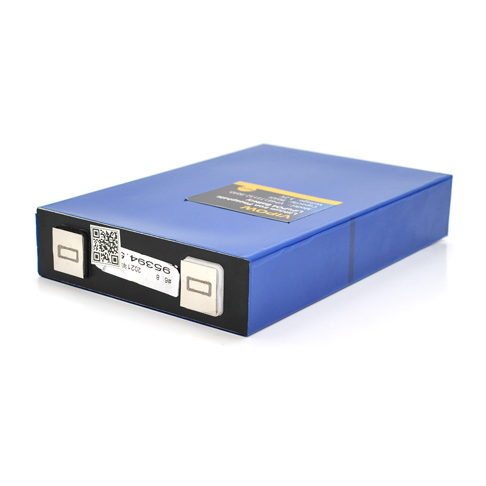 Літій-залізо-фосфатний акумулятор Vipow 3.2V 90AH LiFePO4 2000 Циклів, 205 х 35 х 130 мм