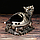 Настільна креативна оригінальна металева попільничка для цигарок з нержавіючої у вигляді Дракона, фото 3
