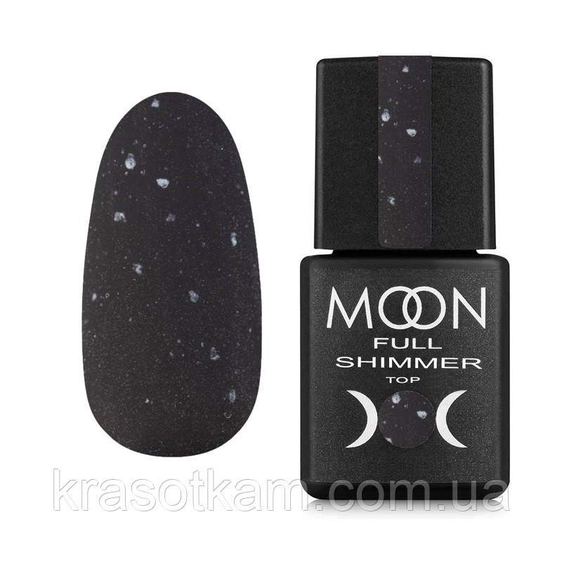 ТОП ДЛЯ ГЕЛЬ-ЛАКА БЕЗ ЛИПКОГО СЛОЯ MOON FULL TOP SHIMMER CHAMELEON 1023 8 МЛ