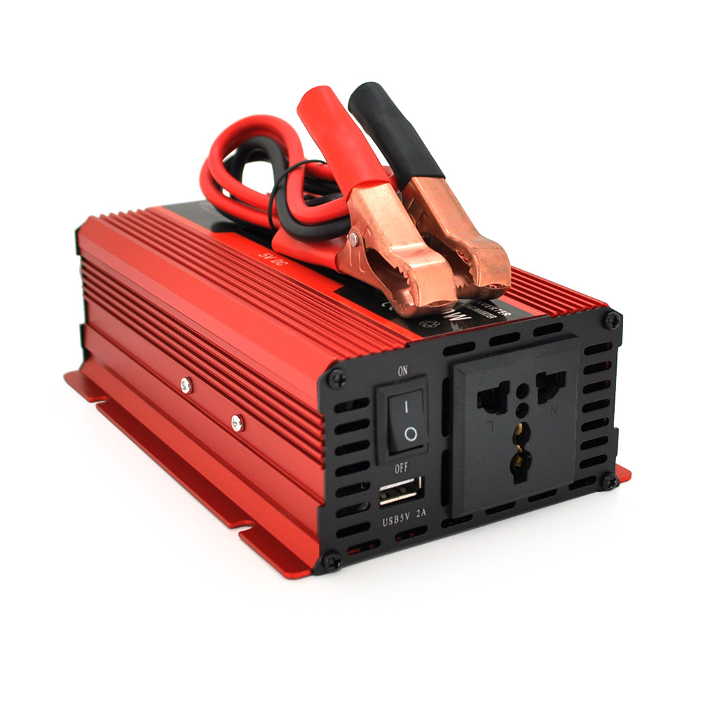 Інвертор напруги Voltronic, 1200W(600W), 12/220V, з апроксимованою синусоїдою, 1 універсальна розетка, 1 USB,