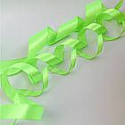 Стрічка атласна салатова 25 мм, фото 2