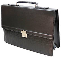 Портфель зі штучної шкіри Portfolio чорний (mrk)