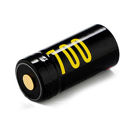 Акумулятор 16340 Li-Ion LiitoKala Lii-16A, 700mah, 3.7V (2.5-4.2V), Black