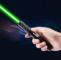 Лазерная указка для котов Laser 303 Green Laser Pointer с ключами блокировки зеленый лазер