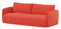 Диван прямий розкладний двоспальний дизайнерський Вихо єврокнижка червоний 219x106x84 см Alaska 60