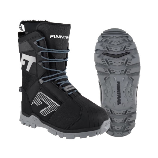ЧЕРЕВИКИ ЗИМОВІ FINNTRAIL BLIZZARD КОЛІР GRAPHITE, фото 1