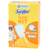 Щетка для уборки пыли Swiffer, 3шт + держатель