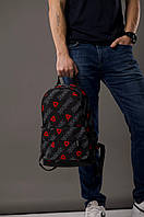 Cпортивный мужской женский городской рюкзак с принтом Reebok рибок