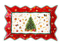 Блюдо Lefard Christmas Delight 985-115 25 см a