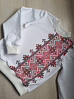 Світшот дитячий з українським принтом "Вишиванка" 98р,104р,110р