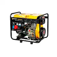 Електрогенератор дизельний трифазний чотиритактний FORTE FGD6500E3 (5.5 кВт) електростанція Тип старту Ручний/Електро