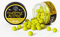 Бойлы POP UP Orient Baits 8,10 мм. АНАНАС МАСЛЯНАЯ КИСЛОТА (PINEAPPLE BUTYRIK)