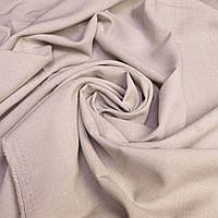 Тканина Льон-Габардин Китай світло-сірий