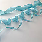 Стрічка атласна небесно блакитна №011 25 мм, фото 2