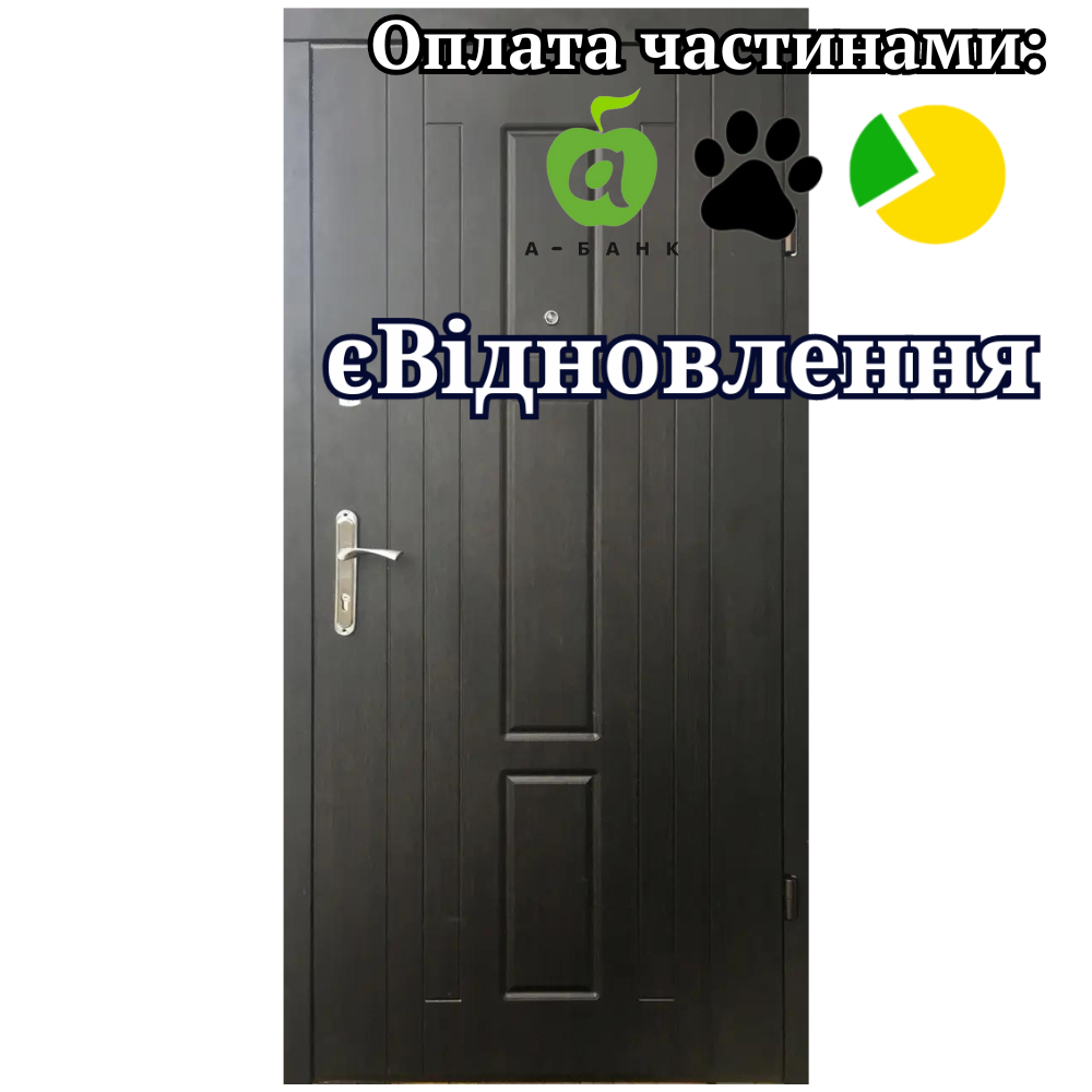 Вхідні двері економ Трояна ФОРТ