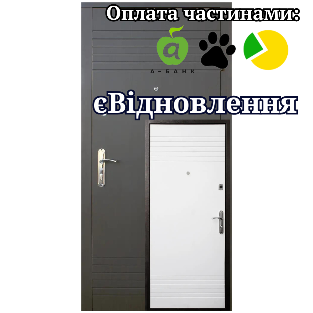 Вхідні двері економ Дует ФОРТ