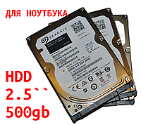 ПРОТЕСТИРОВАН- 500GB Жёстки диск для ноутбука, SATA HDD 2.5'' 500гб харддиск, накопитель,винчестер