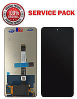 Дисплейний модуль (екран) для Xiaomi Redmi Note 9 Pro 5G Чорний SERVICE PACK AAAA ORG