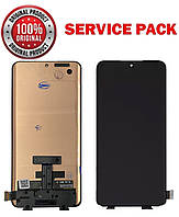 Дисплейний модуль (екран) для Xiaomi 12, 12X, 12S (2112123AC, 2201123G) Чорний SERVICE PACK