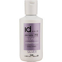 Кондиционер для блонда и осветленных волос Id Hair Elements Xclusive Blonde Silver Conditioner 100 мл