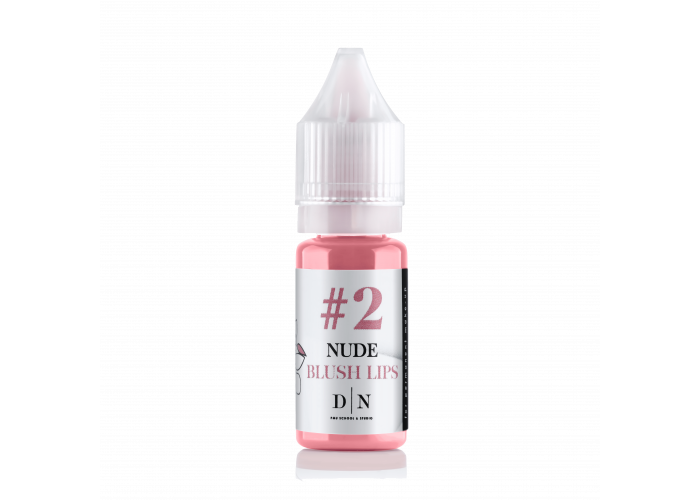 Пігмент для татуажу губ D|N NUDE BLUSH LIPS №2, 10 мл