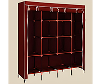 Складной тканевый шкаф Storage wardrobe 88170 на 4 секций 170*45*170