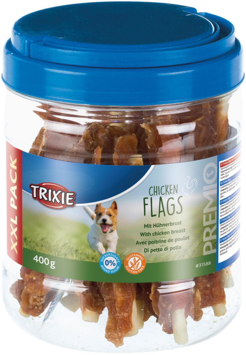 Ласощі для собак палички з курячим м'ясом Trixie PREMIO Chicken Flags 400 г