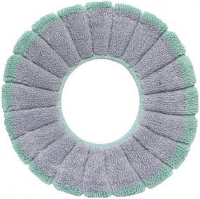 Чохол для унітазу "Toilet mat" двокольоровий D33см N139 MZOPT, фото 4