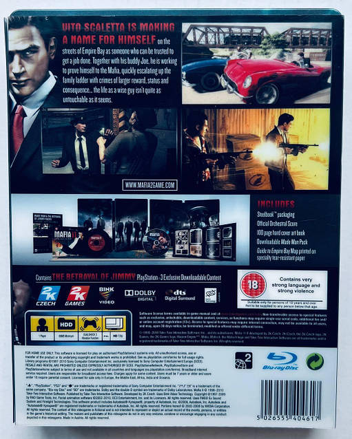 レア B2大 ポスター MAFIA II マフィアII 2 - コレクション