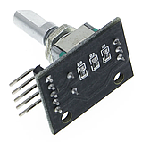 Модуль енкодер 20 імпульсів з кнопкою (різьба), фото 5