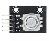 Модуль енкодер 20 імпульсів з кнопкою (різьба), фото 3