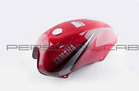 Бак топливный красный на мотоцикл YAMAHA YBR125