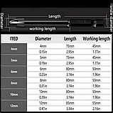 Набор сверл по керамике, стеклу, плитке. Сверло - перо! 6 шт набор., фото 4