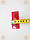 Катафот прямокутний середній КРАСНИЙ на скотчі (світловідбивачі) (пр-во Польща) ПД 115728, фото 3