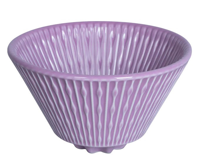 Пуровер Loveramics Flatbed Coffee Dripper керамічний Purple