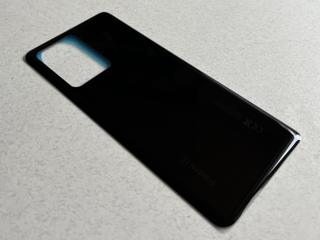 Xiaomi Redmi Note 12 Pro Plus 5G задня кришка чорного кольору Obsidian Black скляна для ремонту